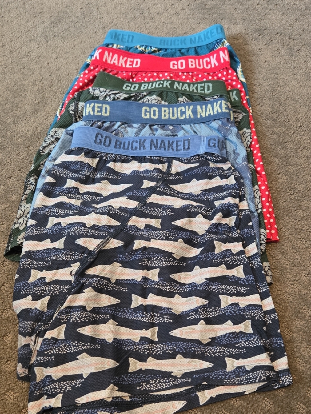 LOT Men's Duluth Trading Co Buck Naked Boxer Briefs 2XL